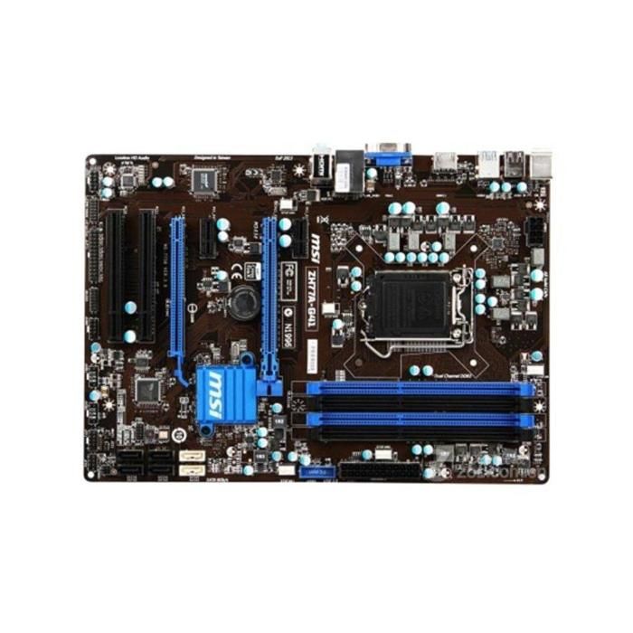 Carte mère MSI ZH77A-G41 Intel H77 LGA 1155 4xDDR3 SDRAM 32 Go ATX - Msi