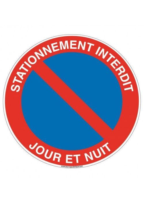 Panneau Stationnement Interdit Propriété Privée - PVC