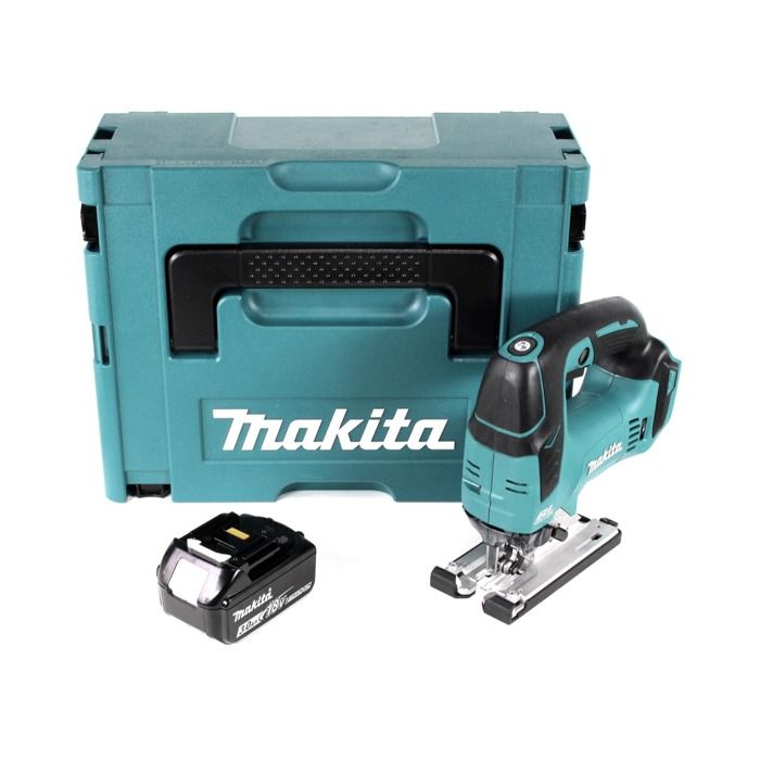 Scie sauteuse sans fil Makita DJV 182 18V Brushless Coffret Makpac Batterie 30 Ah
