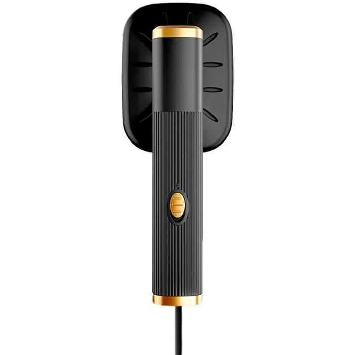 Fer à repasser vapeur conception ergonomique protection contre la marche à sec portable noir - Bytelike
