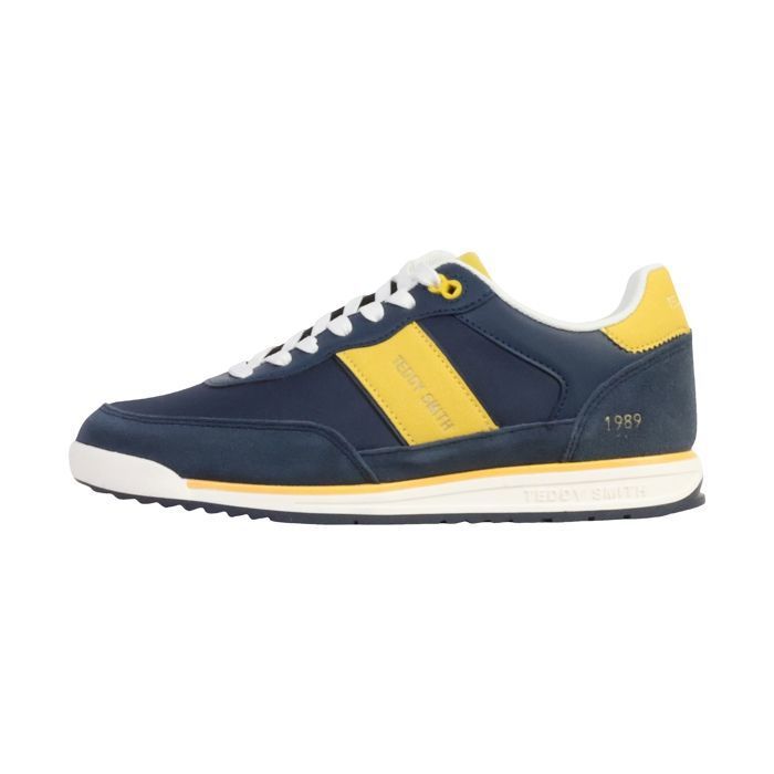 Basket Cuir Teddy Smith - Marine