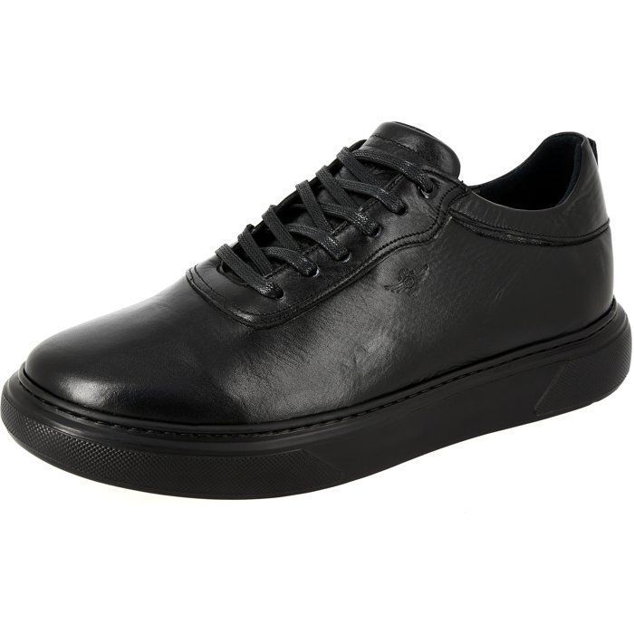 Basket homme de ville en véritable cuir noir SN504 40 Basket homme de ville en véritable cuir noir SN504 40