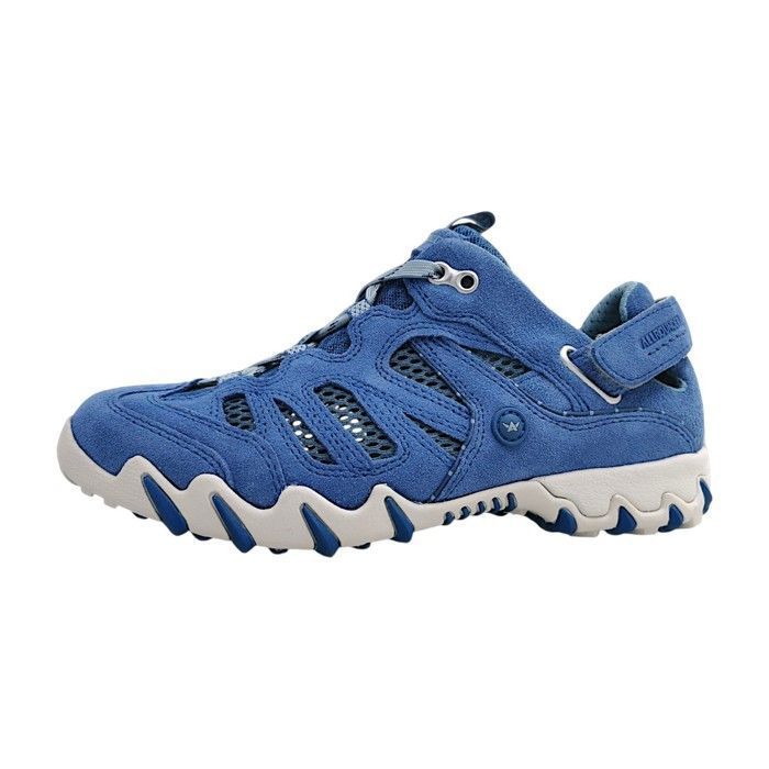 Femmes Allrounder by Mephisto chaussure à lacets sportive Niwa Textile Lacets Plat - New Denim 0707