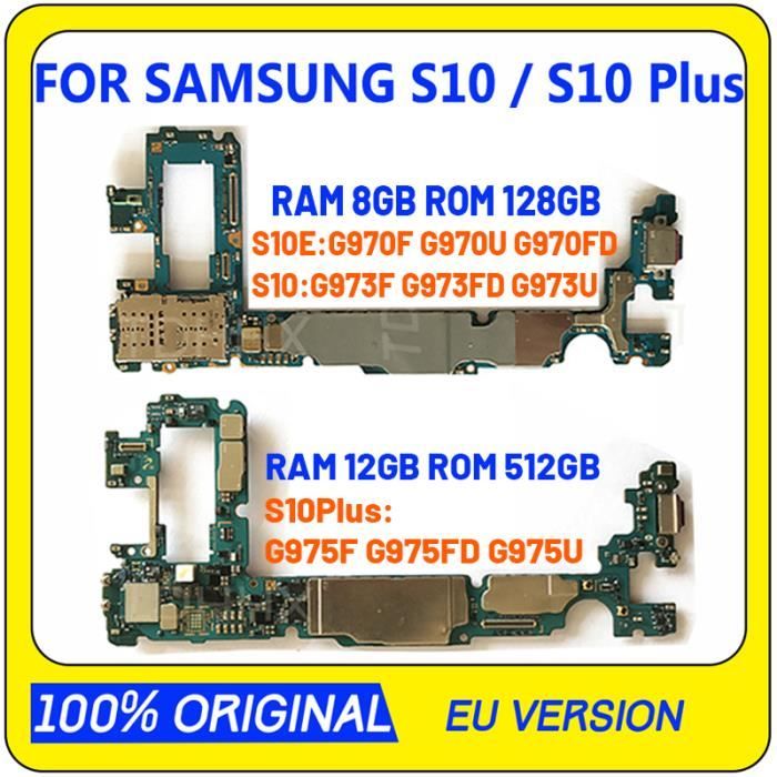 Carte Mère Samsung G975F 128 Go - Occasion, En état De Marche, Pour Smartphone
