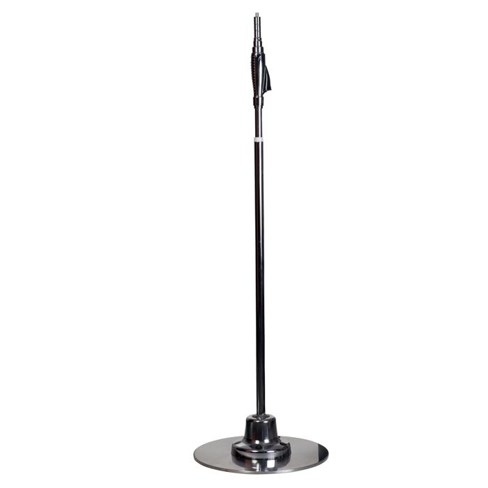 Alecto MS-350 - Support de microphone rétreo chrome