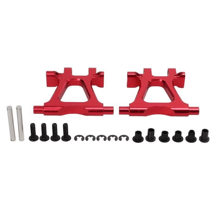 Bras De Suspension Inférieurs Arrière En Aluminium Pour Tamiya TT-02/TT-02D/TT-02R - Noir