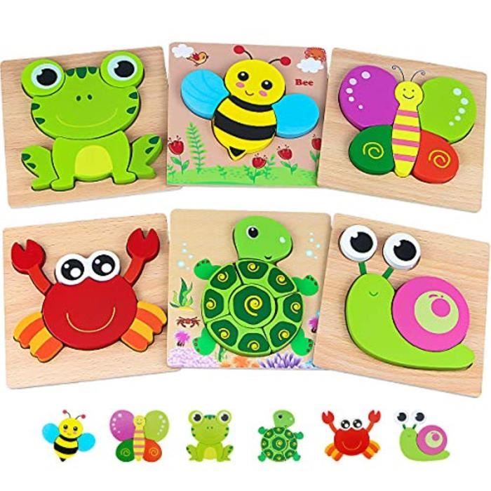Casse Tete Avqlk Casse Tete En Bois Pour 1 2 Ans Pack De 6 Puzzles En Bois Pour 1 Bebe De 2 2 Ans Puzzles Jouets Educatifs Pour Cdiscount Jeux Jouets Casse Tete Avqlk Casse Tete En Bois Pour 1 2 Ans Pack De 6 Puzzles En Bois Pour 1 Bebe De 2 2 Ans Puzzles Jouets Educatifs Pour Cdiscount Jeux Jouets
