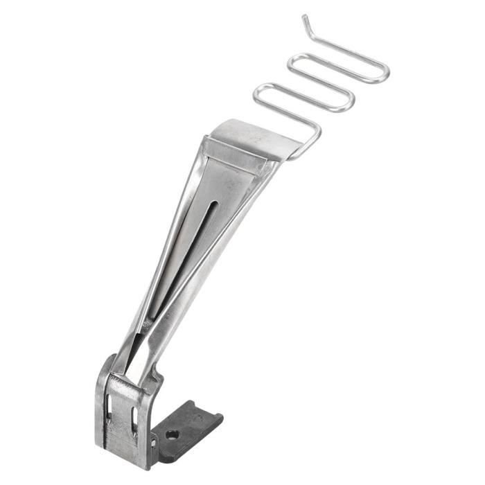 Pied Presseur Universel (pied-biche Zig) Pour Machine à Coudre - Acier Inoxydable - Taille ~3,5 X 2,6 Cm - Compatible Plupart Machines Domestiques