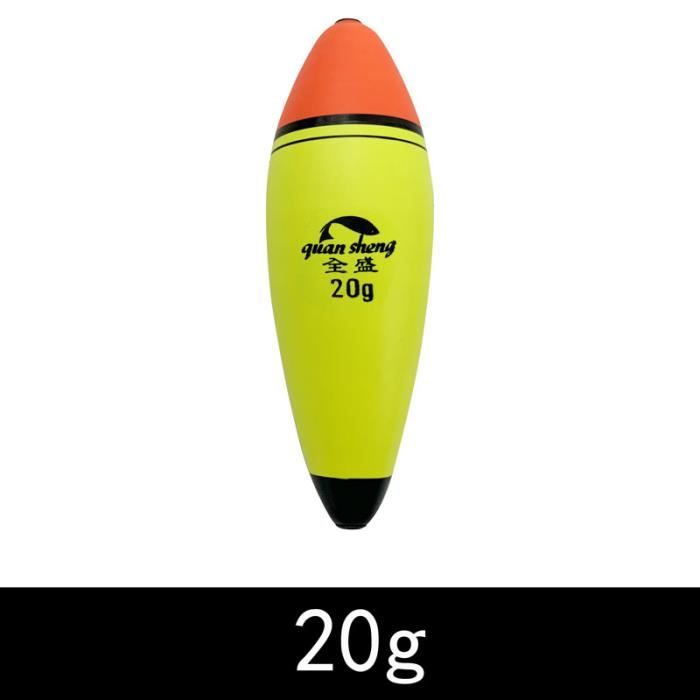 20 Flotteurs De Pêche – Charges Équipements Flottants – Plastique Multicolore