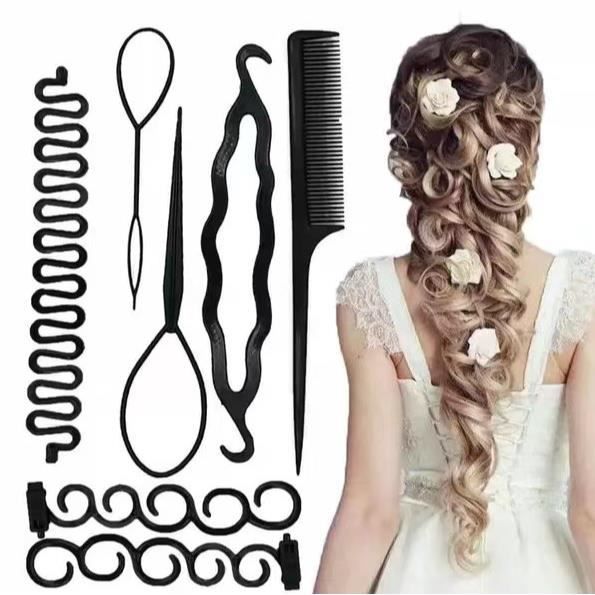 Accessoire de coiffure DIY pour femme accessoire de tressage