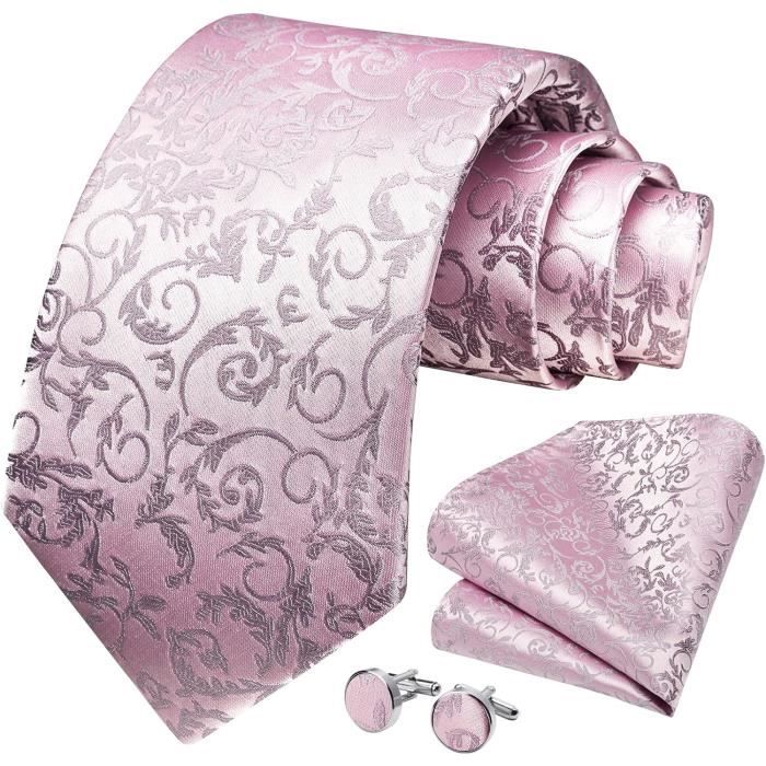 Ensemble De Cravate Et Carré De Poche - INSFITY - Style 53 - 3 Pièces - Polyester - Élégant - Prêt-à-Porter