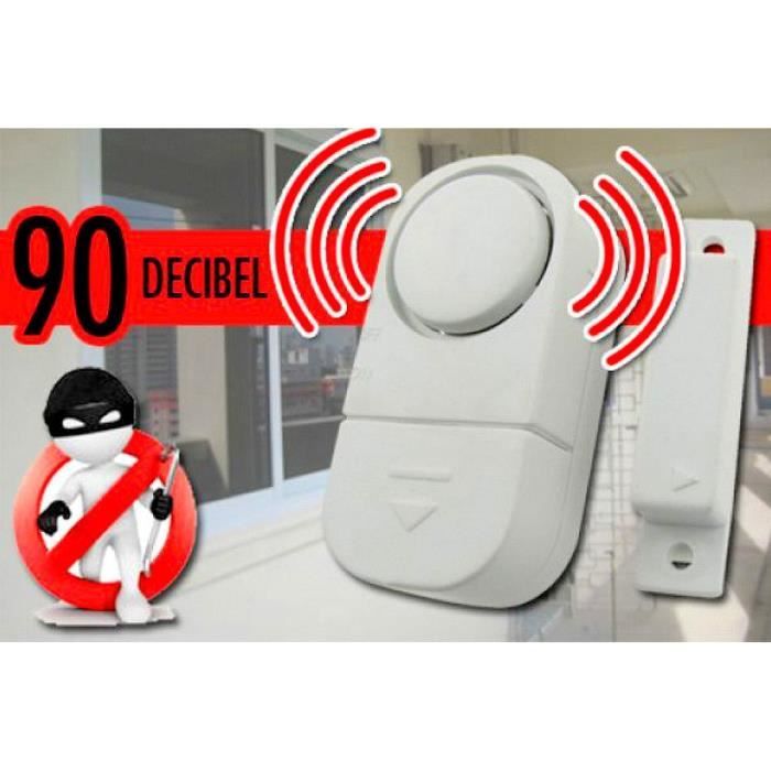 HEG Détecteur De Mouvement De Garage De Patrouille D'Allée Alerte Sans