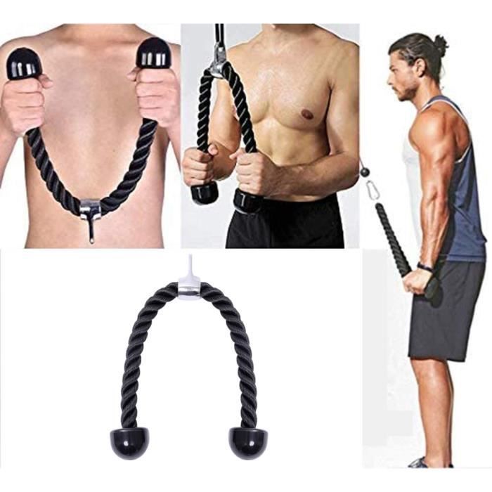 Triceps Corde de Traction Sports Corde Musculation Trapezes Biceps