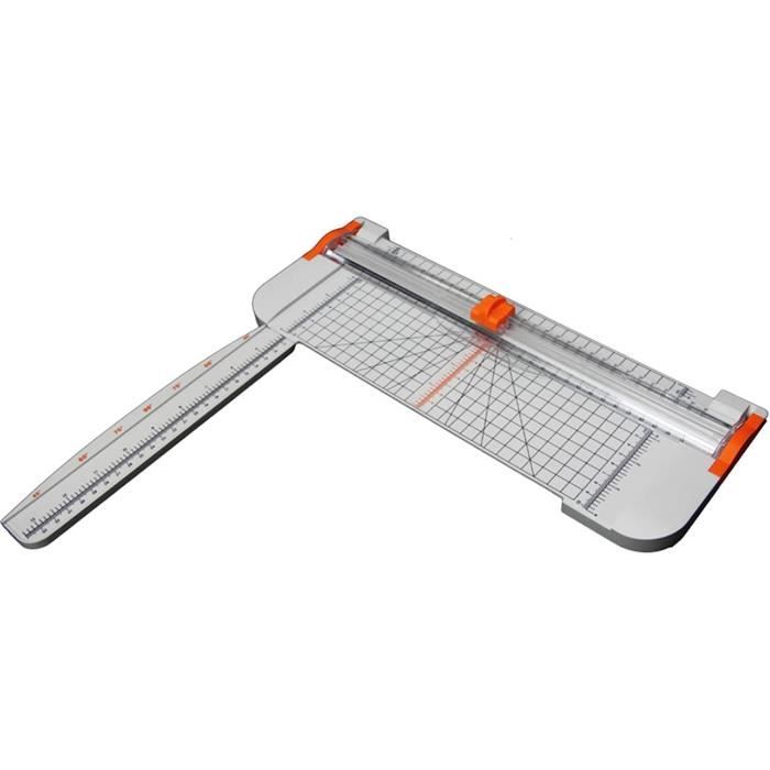 Massicot Guillotine Manuel A4 Avec Boîte De Rangement – Coupe Précise Papier Et Cartonné