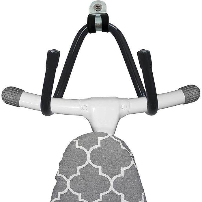 Accroche Table à Repasser Murale 2 Niveaux - Support Pliable Avec Crochets