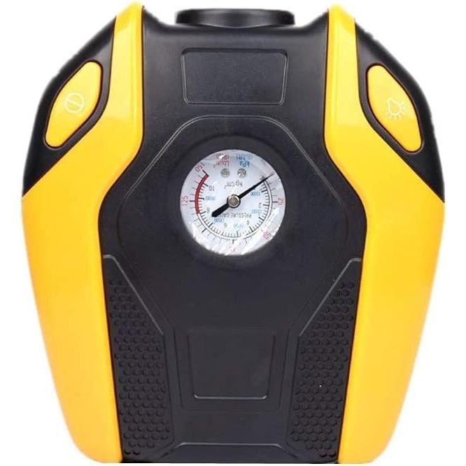 Manomètre Pression Pneus Numérique 220 PSI - Pistolet Gonfleur Avec 24 Accessoires Pour Voiture Moto Vélo