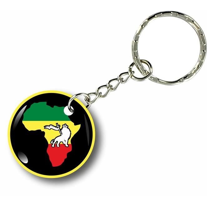 Porte cle cles clef brode patch ecusson rasta reggae peace arc en ciel