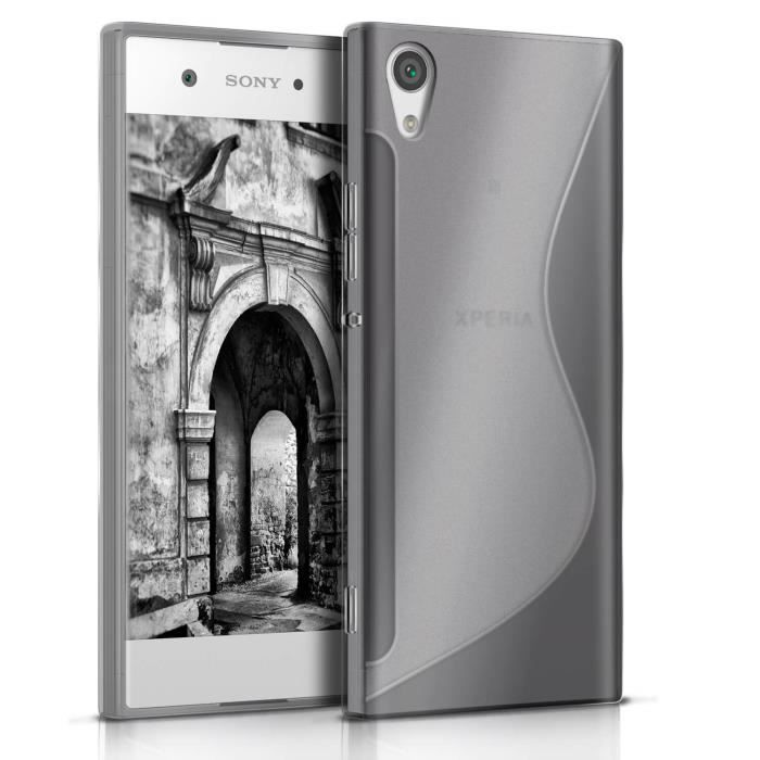 Stuff4 Coque Gel TPU de Coque pour Sony Xperia XA1 Lion Design/Dessin Croquis Collection 