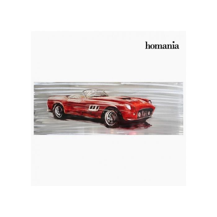 Peinture à l huile Ancienne Voiture de course rouge - Achat / Vente tableau  - toile - Cdiscount