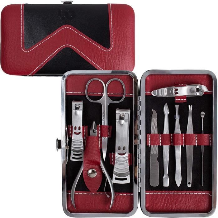 Beauty Bon Kit D Accessoires De Manucure Pedicure 10 Pieces En