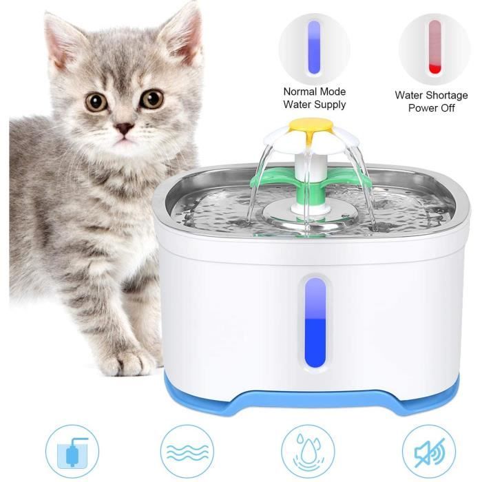Fontaine A Eau Pour Chat 2 5l Arret Automatique Intelligent Fontaine A Eau Pour Chat Distributeur D Eau Pour Chien Pour Chats Achat Vente Fontaine A Eau Cdiscount Fontaine A Eau Pour Chat 2 5l Arret Automatique Intelligent Fontaine A Eau Pour Chat Distributeur D Eau Pour Chien Pour Chats Achat Vente Fontaine A Eau Cdiscount