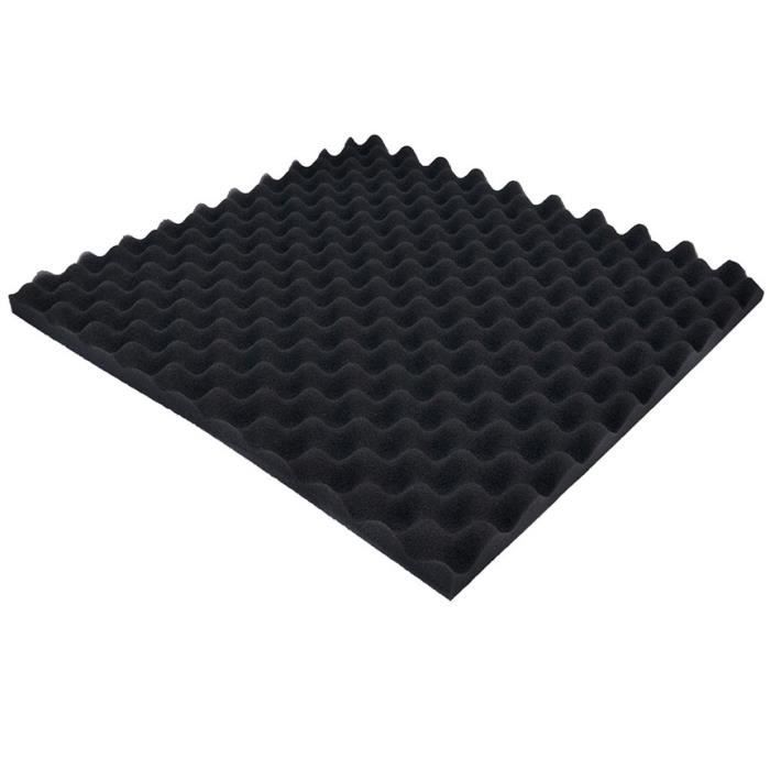 Mousse d/'Mousse auto-adhésif isolation acoustique Acoustique Protection CA 50x50x2c