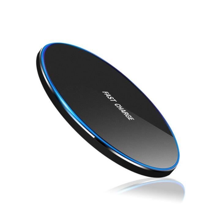 Chargeur Induction Voiture 10W VOBOR - Tapis Antidérapant, Recharge Rapide Sans Fil, Compatible Qi