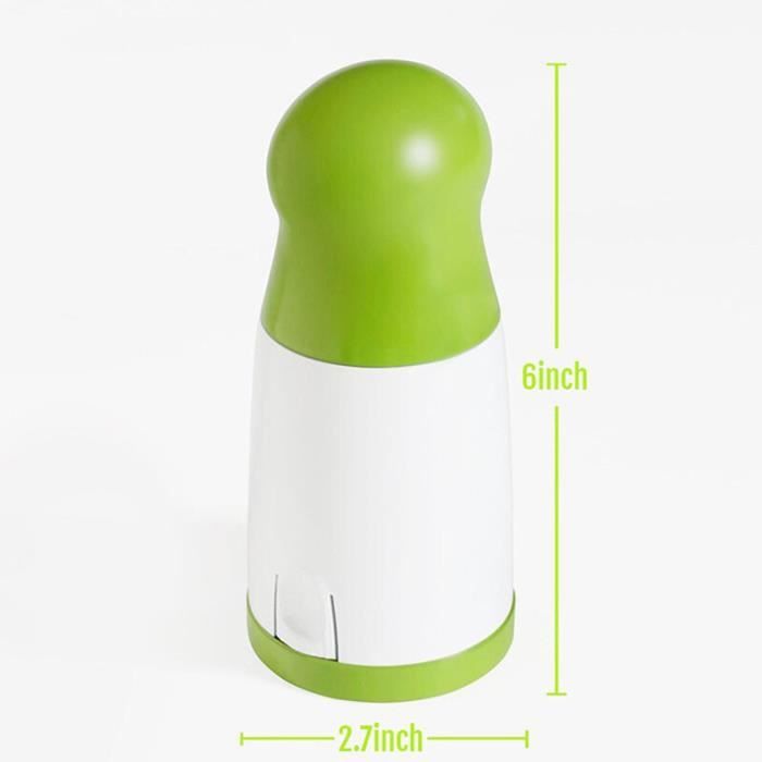 Hachoir Manuel En Inox Pour Persil, Herbes, Légumes - Gadget De Cuisine Pratique