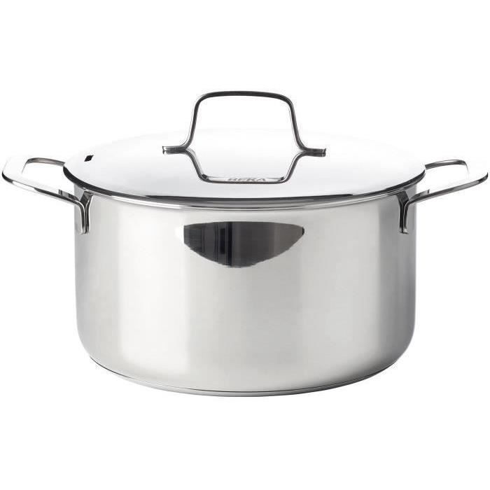 Faitout avec couvercle Maestro acier Ø16 cm - vue 3