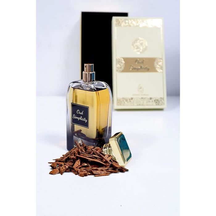 Parfum Oud Simplicity 100 ML Eau de Parfum Homme Attar Femme Oudh