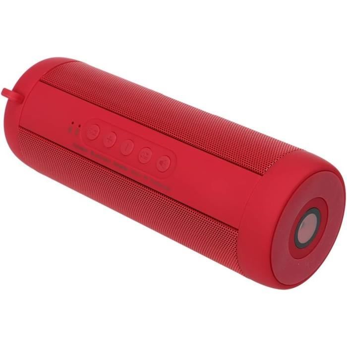 Enceinte Bluetooth Portable Dyurwa S5 - Orange Vif, étanche 20W, Basses Profondes
