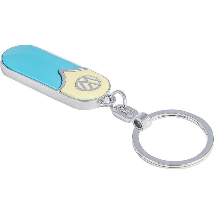 Porte-clés Volkswagen – Logo Vintage Noir Et Jaune (neuf Sans Emballage)