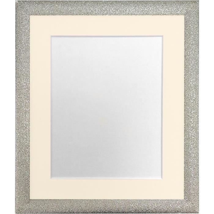 Cadre Photo 35x35 cm - Champagne - Plastique - Annecy