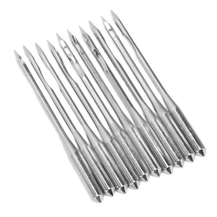 Kit 30 Aiguilles à Coudre En Acier Inoxydable - Taille Variée Pour Crochet, Broderie, Travaux Manuels - Chas Large, Facile à Enfiler