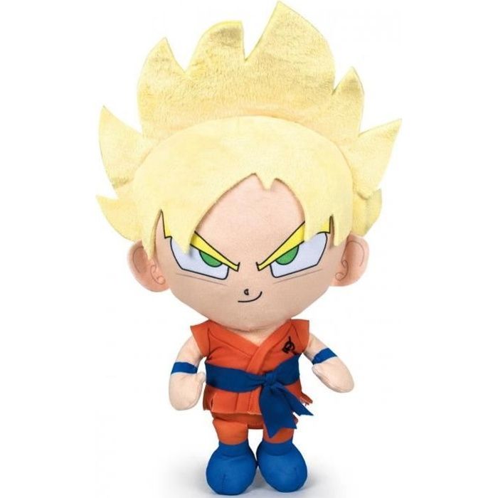 Peluche Dragon Ball Z 40 cm Son Goku Collection Manga - Doudou Licence  Super Heros - Enfant - Cdiscount Jeux - Jouets
