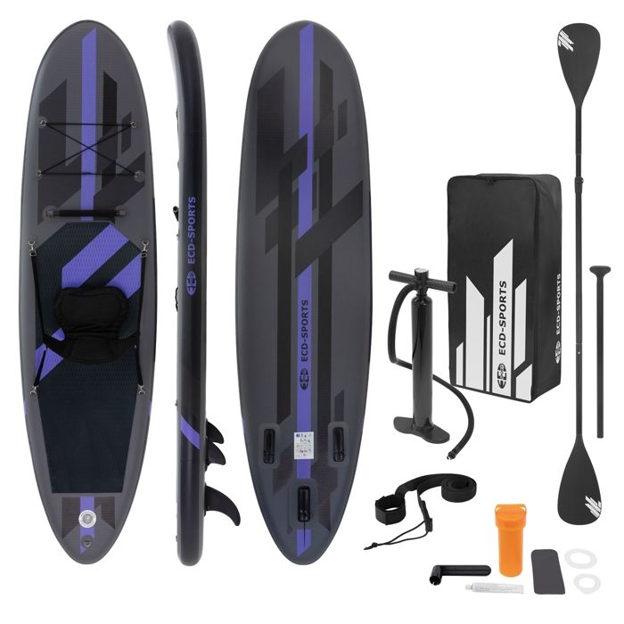 Stand up paddle board gonflable Limitless avec pompe á air pagaie 120kg 308cm
