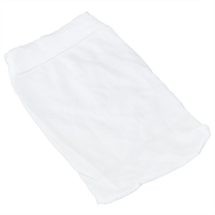 Sac Filtrant 1 Litre En Tissu Alimentaire - Pour Liqueur, Vin, Jus, Lait De Noix, Avec Élastique