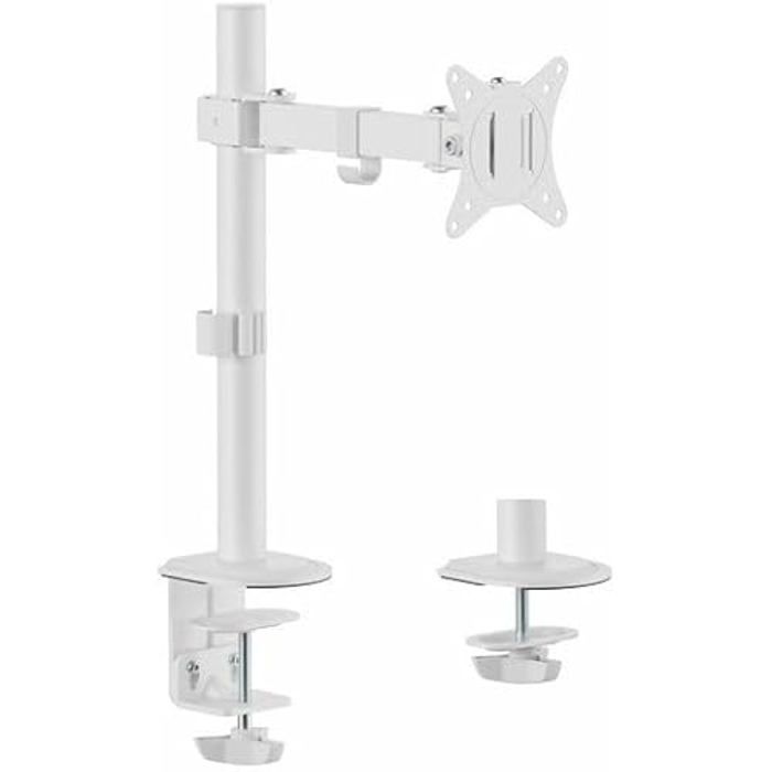 Support de Bureau - EQUIP - 650166 - Articulé - 17 à 32 - Charge 9 kg - Blanc