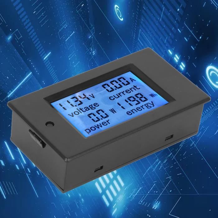 Voltmètre Voiture Keenso LED Digital 24V - Affichage Tension Batterie Moto Voiture Avec Alarme