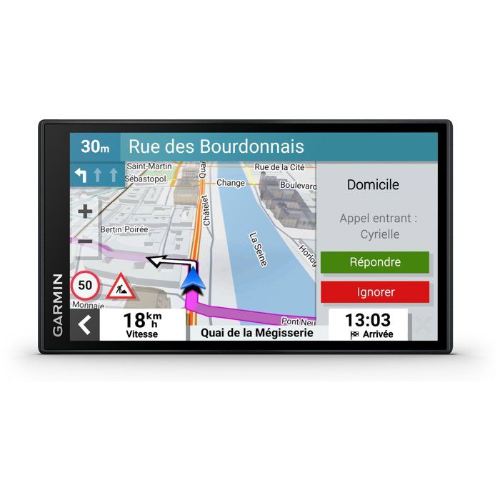 GPS automobile - GARMIN - DriveSmart 66 MT-S - Écran 6 - Assistance vocale Garmin - Cartographie Europe