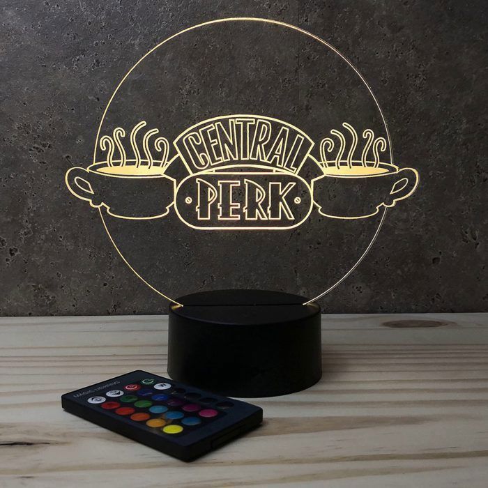 Lampe 3D Central Perk – LED – Idée Cadeau – Fabriquée en France