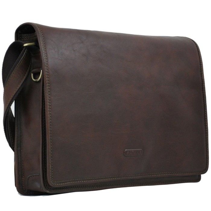 Sac besace cuir marron sales