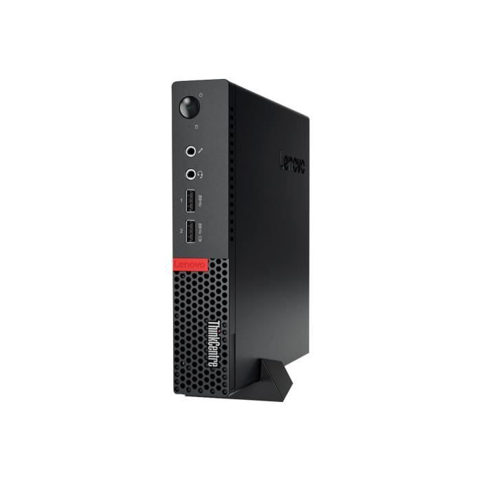 Lenovo ThinkCentre M710q 10MR Mini ordinateur 1 x Core i3 6100T - 3.2 GHz RAM 4 Go SSD 256 Go TCG Opal Encryption HD Graphics… - Lenovo