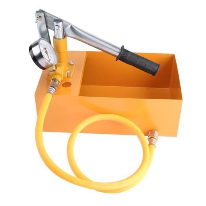 Pompe D’essai Hydraulique Manuelle 5 Litres – Test De Pression Pour Chauffage, Eau, Solaire, Jusqu’à 25 Bar - 1