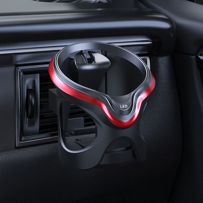 Porte-gobelets Auto Réglable - 2 Pièces Universelles Pour Voiture, Camion, Bateau - Support Boisson Stable Et Antidérapant