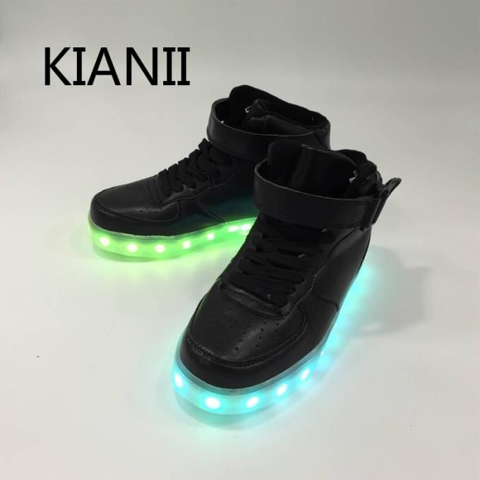 Chaussure lumineuse homme clearance