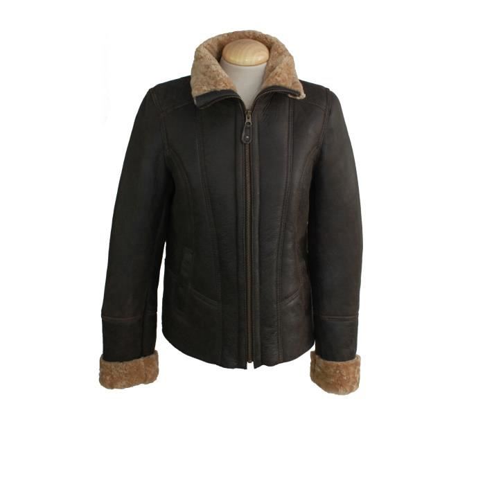 blouson aviateur femme cuir