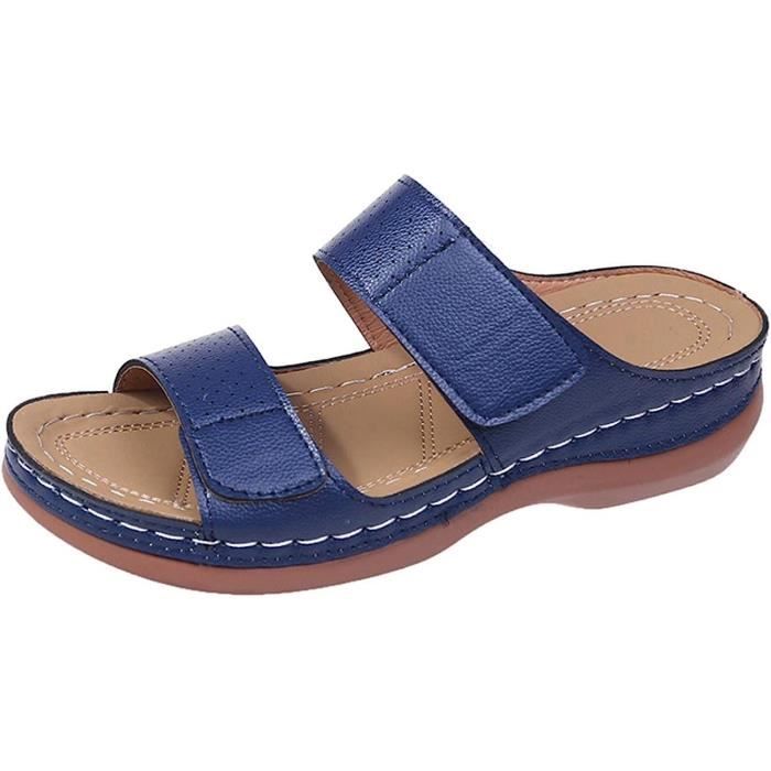 Sandales Orthopédique Femmes été Marche Femme Confortable Plateforme