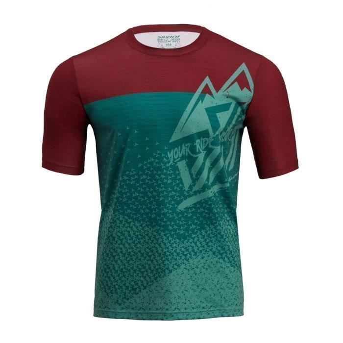 Maillot Cyclisme Homme PRR Magnitude - Homme - Manches Courtes - Noir/jaune/bleu - Taille M Maillot Cyclisme Alé