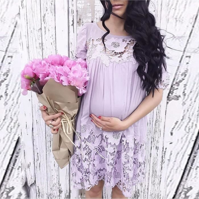 robe dentelle grossesse